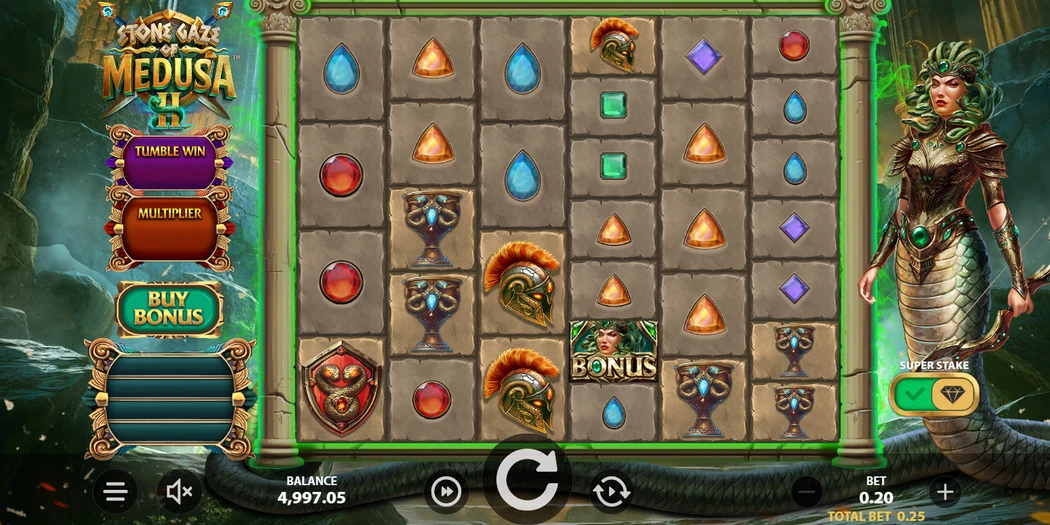 Stone Gaze of Medusa 2 Slot Stone Gaze of Medusa 2