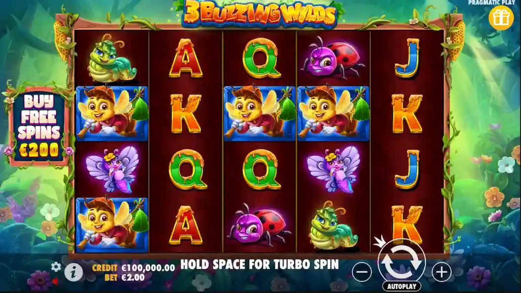 3 Buzzing Wilds demo grátis 3 Buzzing Wilds demo