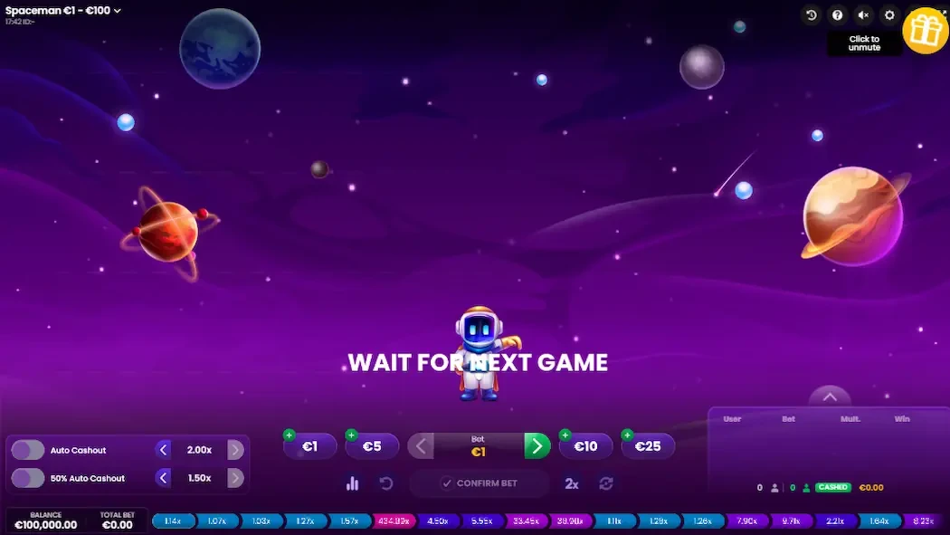 Spaceman demo grátis Spaceman demo
