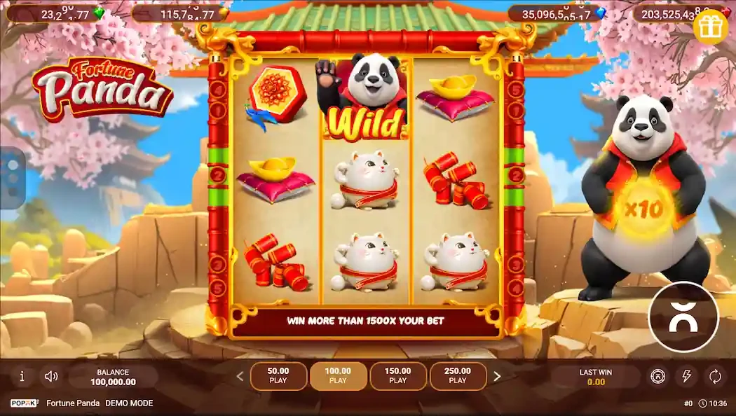 Fortune Panda demo grátis Fortune Panda demo