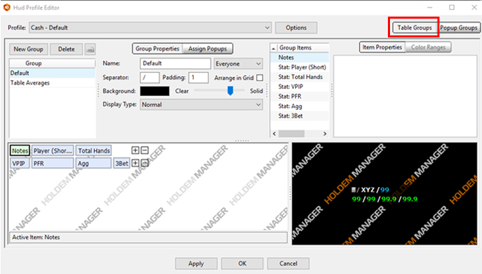 Редактор ХАД HUD Editor