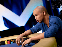 Фил Айви в финале дебютного турнира серии Triton Super High Roller