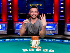 Джо Када выиграл третий браслет WSOP