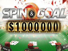 Spin&Goal на PokerStars: миллион долларов и бесплатные ставки на спорт