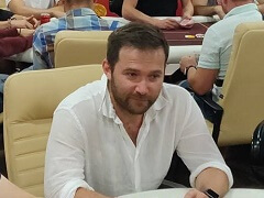 Евгений Качалов сыграл в покерном турнире в Киеве