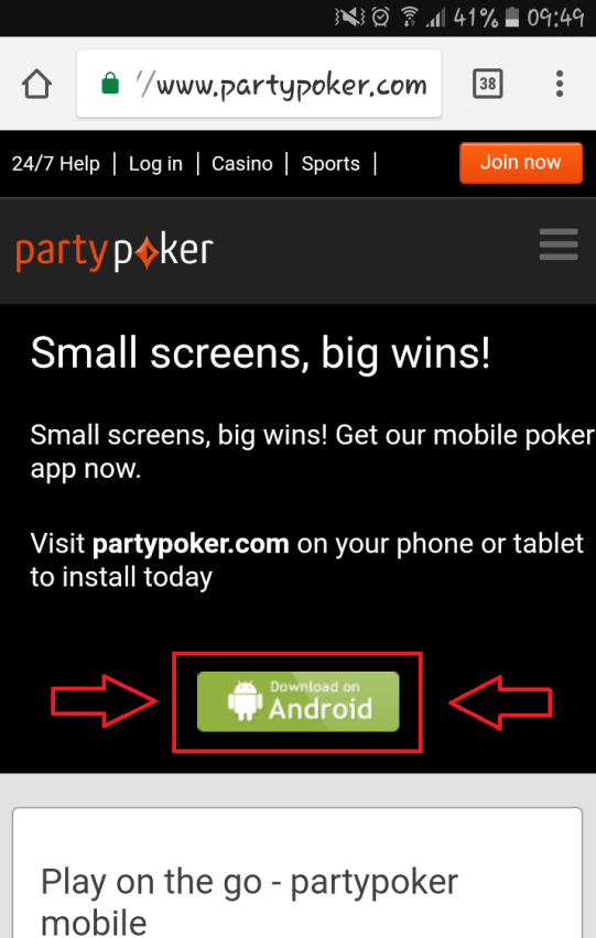 Poker Galaxy App Download