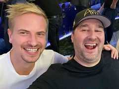 The meeting of two legends and other adventures of Hellmuth in Rozvadov