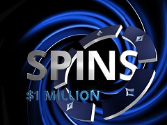 Выиграй 1 000 000$ за 5 минут в Spins на PartyPoker
