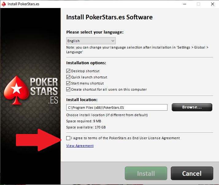 for ipod instal PokerStars Gaming