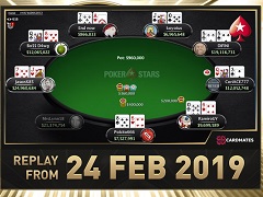 Sunday Million Replay от 24.02.2019