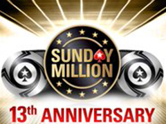 Гарантия турнира Sunday Million от PokerStars вырастет до 10 миллионов