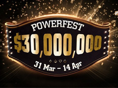 В воскресенье на PartyPoker стартует PowerFest с гарантией 30 000 000$