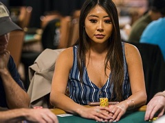 Maria Ho beat Kristen Bicknell in HU of the LAPC High Rollers Event