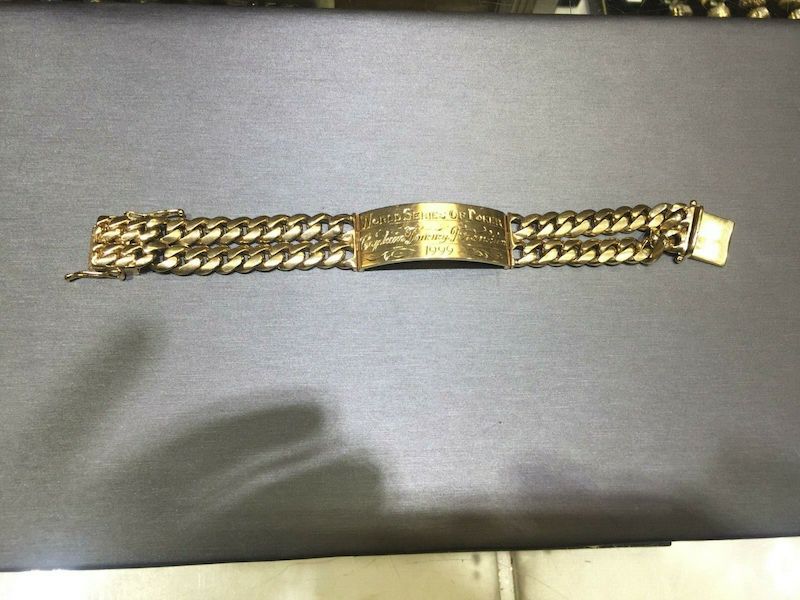 Another WSOP bracelet goes under the hammer