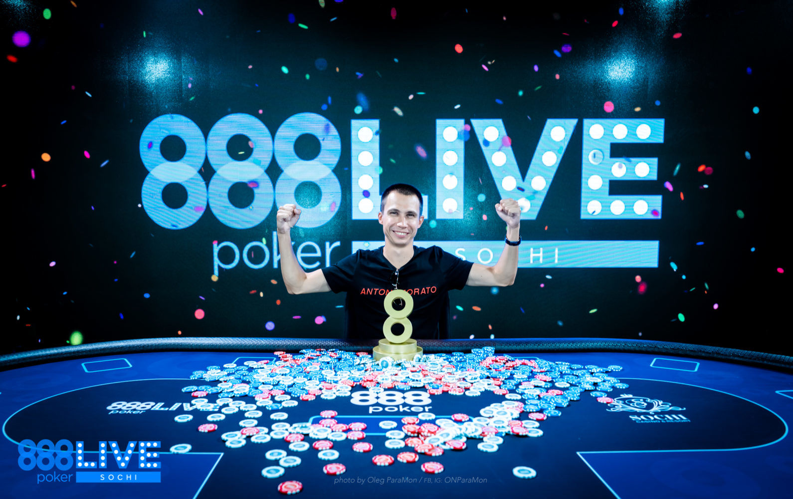 Василий Цапко победил в Главном Событии 888poker LIVE Sochi