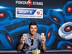 Россиянин стал чемпионом первого турнира по холдему 6+ на EPT Barcelona