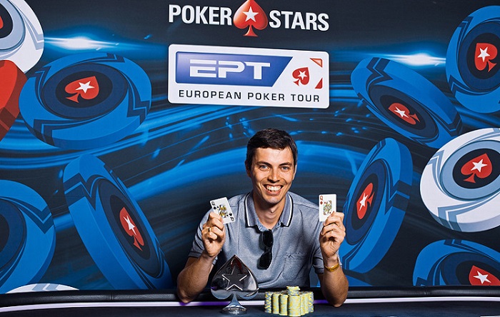 Россиянин стал чемпионом первого турнира по холдему 6+ на EPT Barcelona