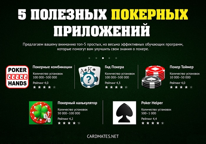 5 полезных покерных приложений
