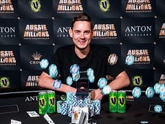 Тоби Льюис третий год подряд разрывает Aussie Millions