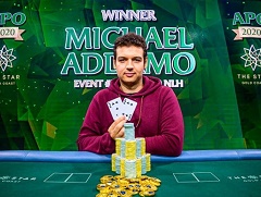 Michael Addamo won Main Event at Australian Poker Open