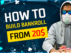 Is it possible to start a poker bankroll from $20?