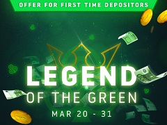 “Legend of the Green” promotion at Run It Once Poker