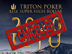 Triton Poker: серию отменили из-за эпидемии коронавируса