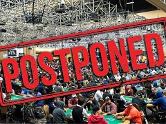 WSOP organizers officially announced the postponement of series