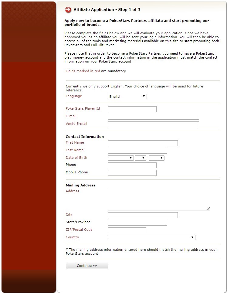 Партнерка ПокерСтарс