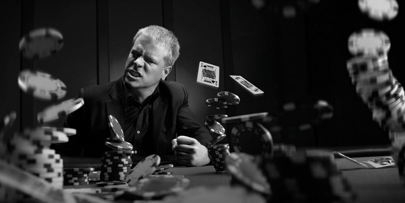 Нервовий зрив у покері тільт в покері