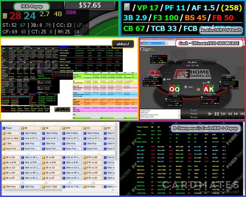 ХАДы для кэша Покер Трекер