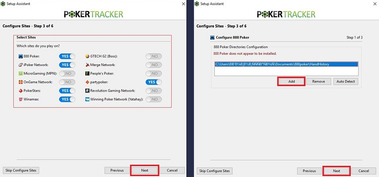Налаштування покерних кімнат Покер Трекер 4 Налаштування покер-румів PokerTracker 4