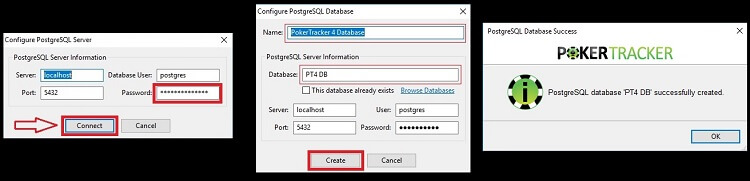 Створити базу даних для Покер Трекер 4 база данных PokerTracker 4