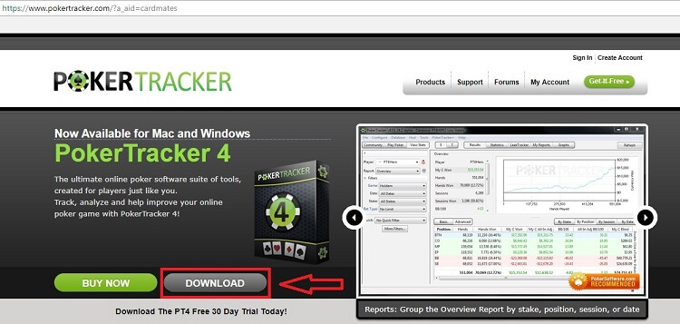 betonline pokertracker 4