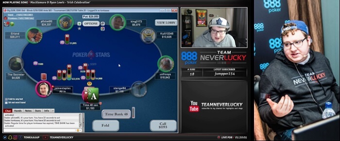 Покерные стримы Тонкаааа