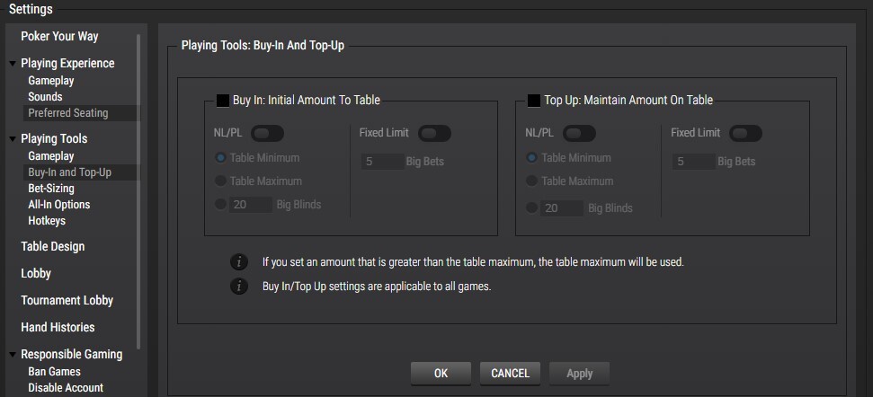 Налаштування