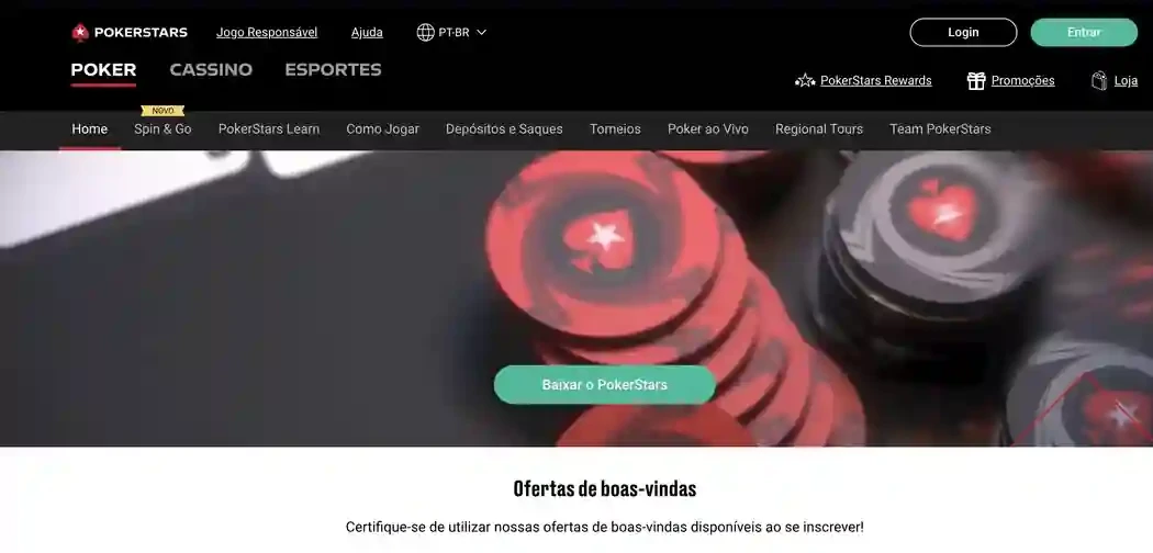 PokerStars site oficial PokerStars site