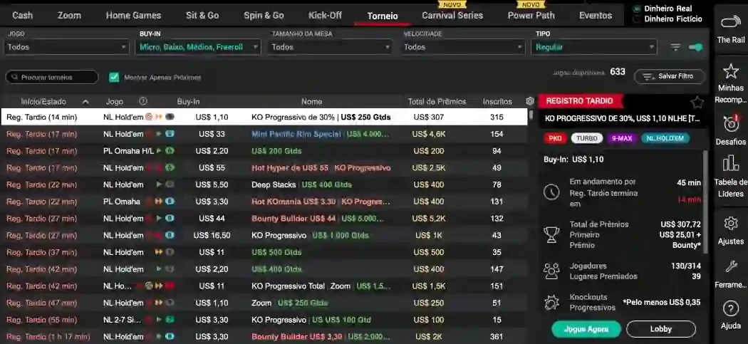 PokerStars cliente PokerStars software