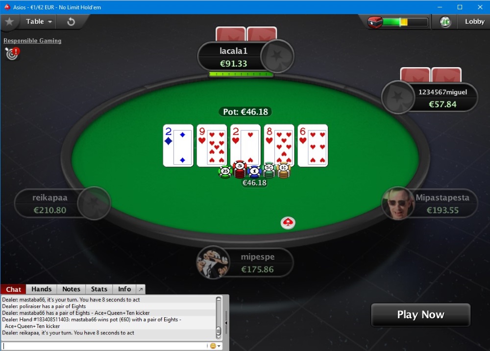 Pokerstars no abre