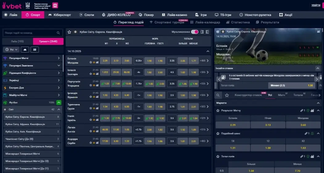 Ставки онлайн