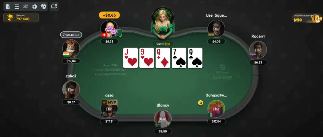 Покер рум BCPoker