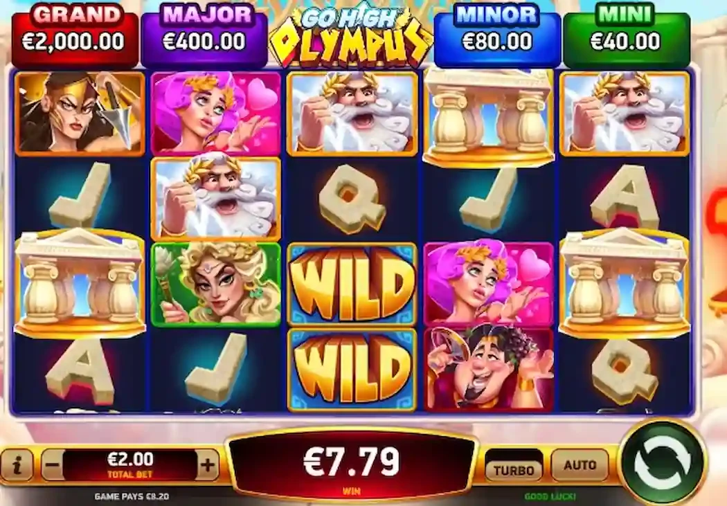 Go High Olympus demo grátis Go High Olympus demo