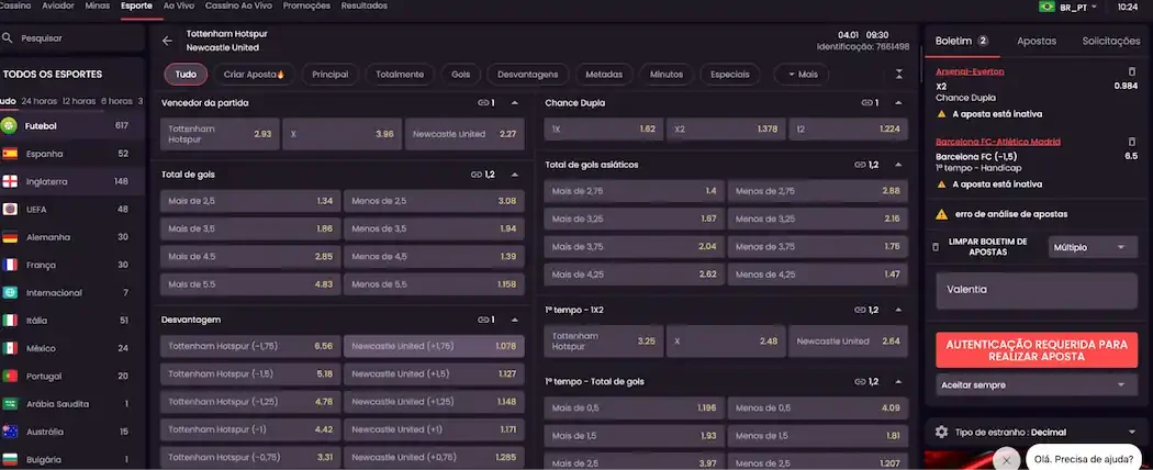 Como funciano handicap