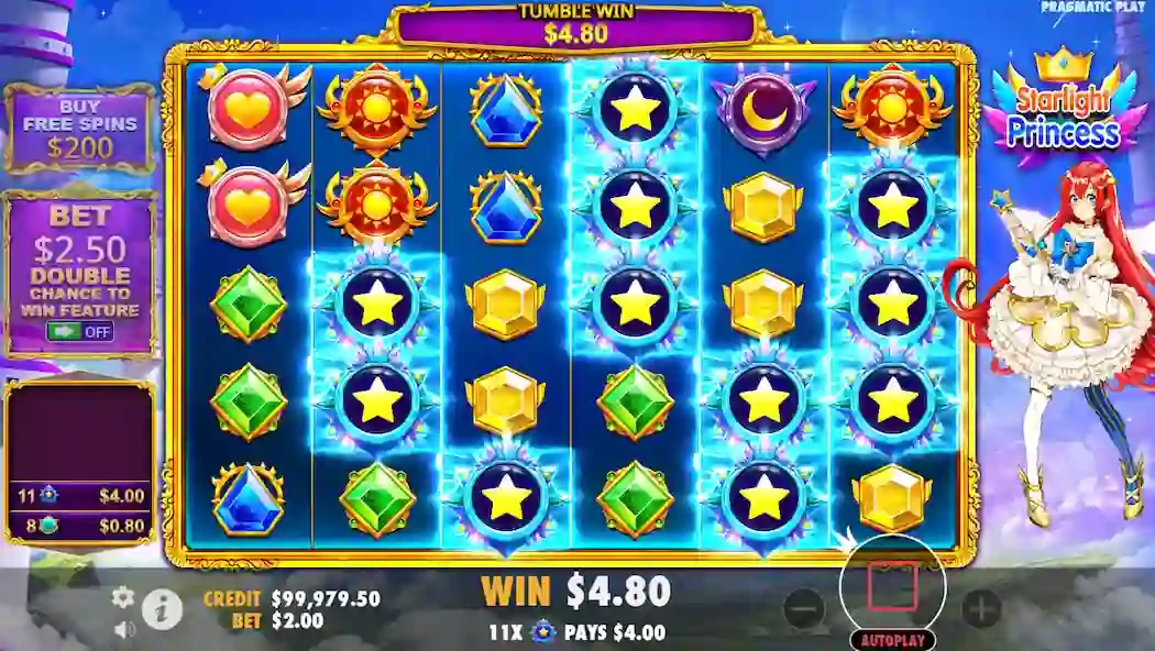 Como funciona Starlight Princess