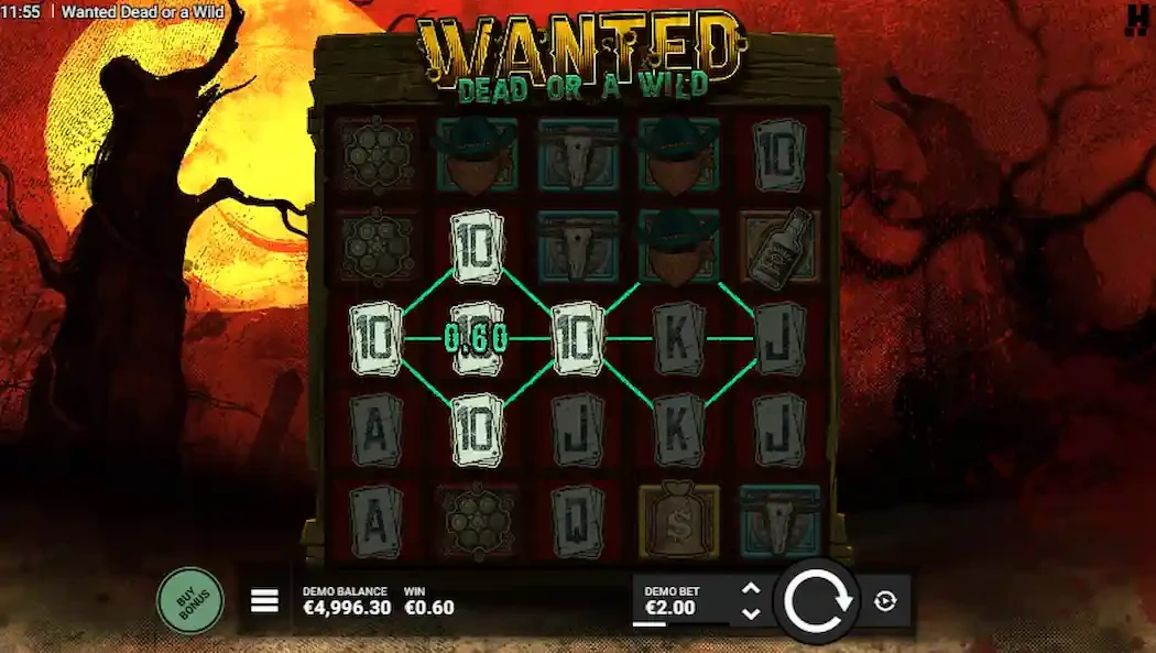 Como funciona Wanted Dead or Wild