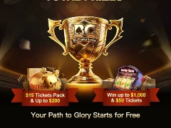 BCPoker предлагает новичкам пакет билетов н атурниры и увеличенный бонус на первый депозит