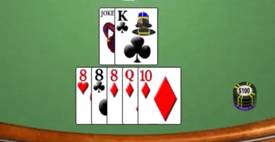 How to play three of a kind in Pai Gow Three of a kind