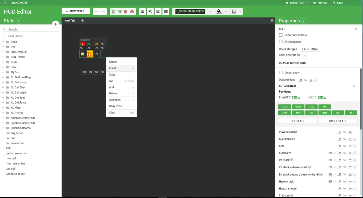 HUD editor Hand2Note 