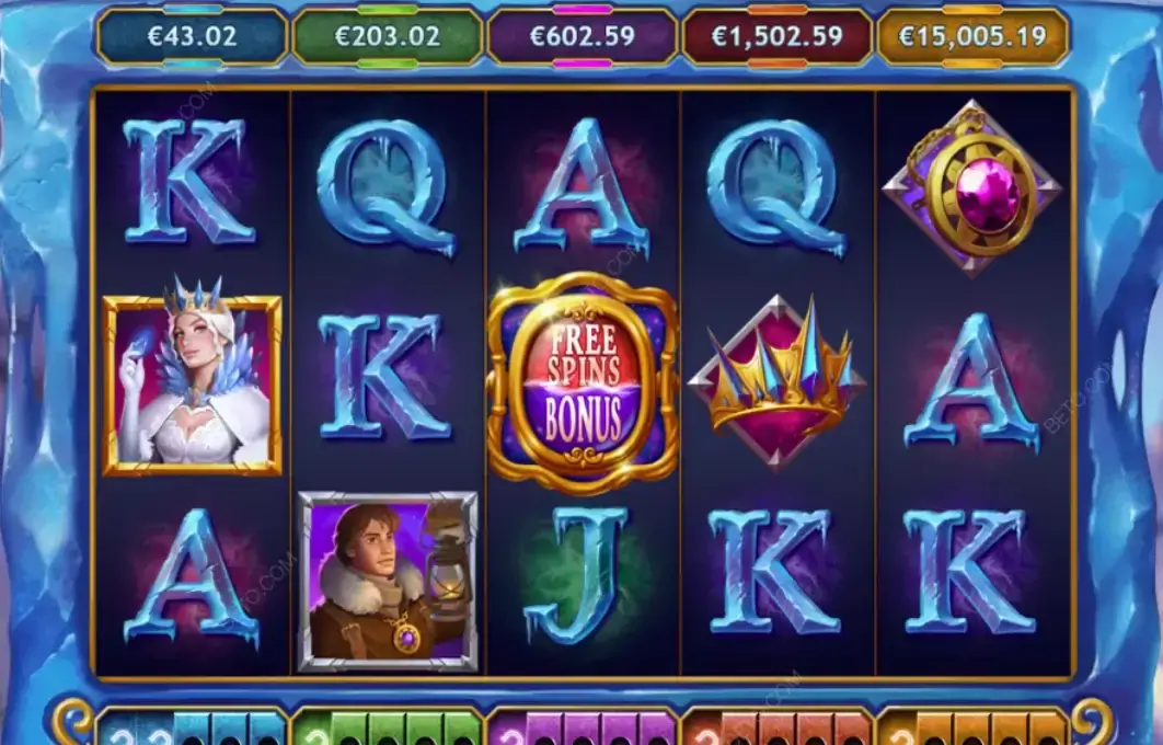 Low volatility slots