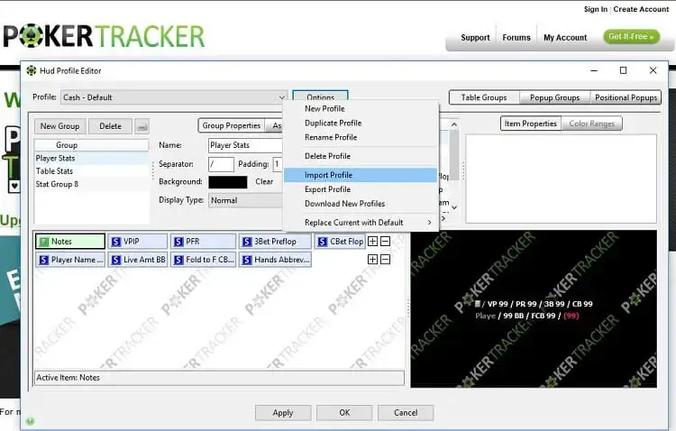 Import HUD PT4